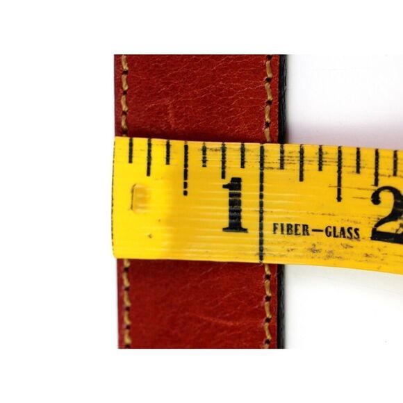 Danbury BROWN GENUINE LEATHER 1 1/8"Wd CASUAL DRESS MEN'S BELT Size 38 (*49 - Picture 9 of 13